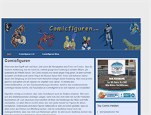 Tablet Screenshot of comicfiguren.net